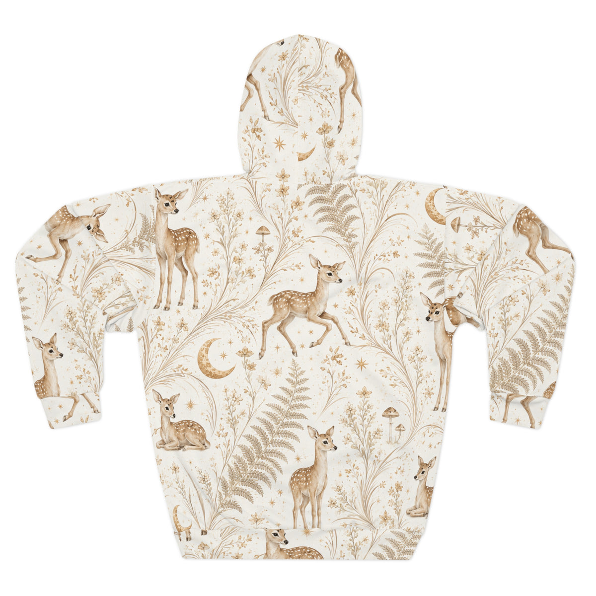 Astral Fawn Moon Milk Pullover Hoodie