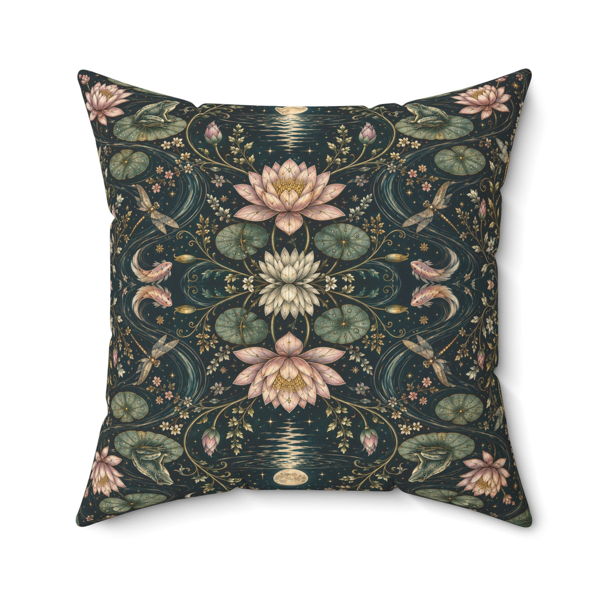 Nymphaea Nocturne Nocturne Decorative Pillow