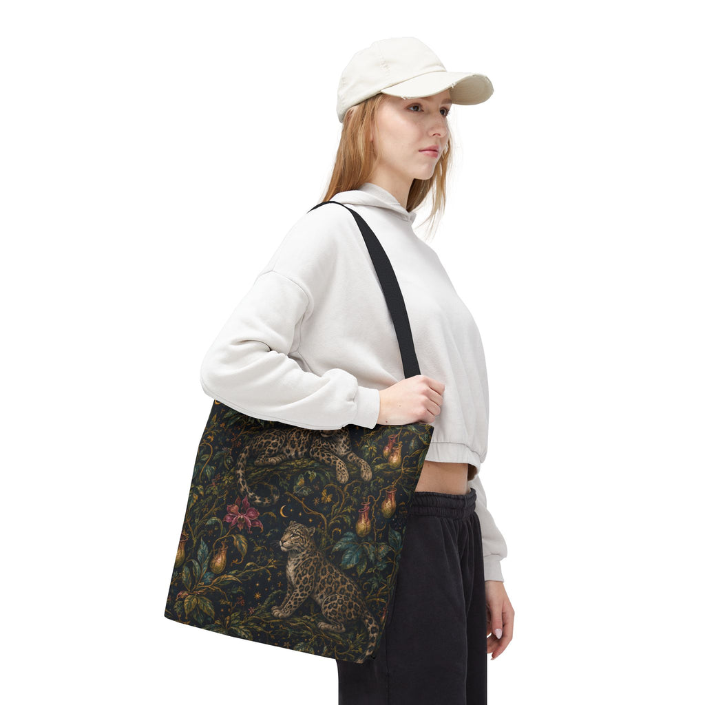 Cloud Leopard Reverie Nocturne Tote Bag