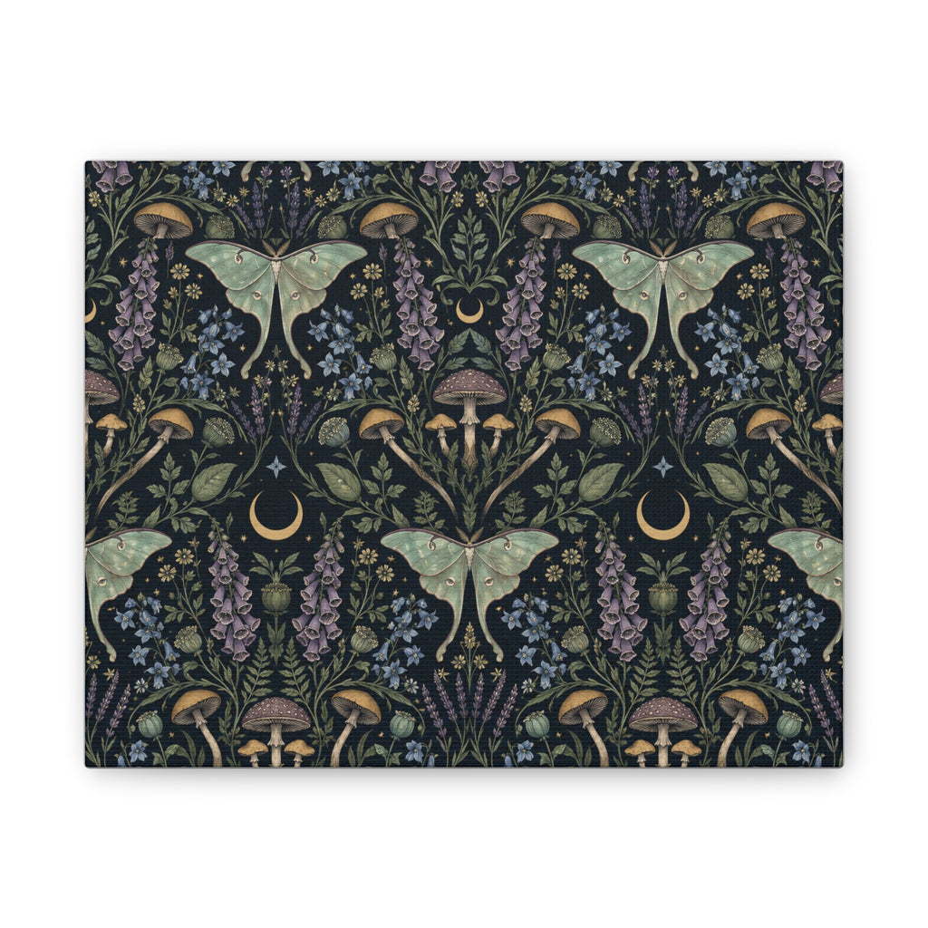 Luna Apothecary Verdigris Stretched Canvas