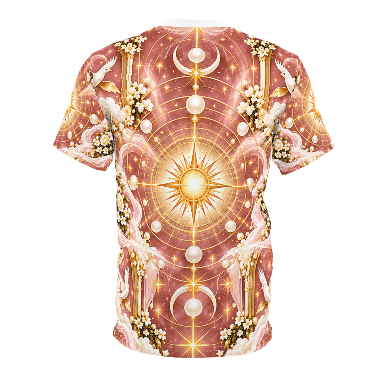 Cosmic Glory Twilight Rose All-over-print T-Shirt