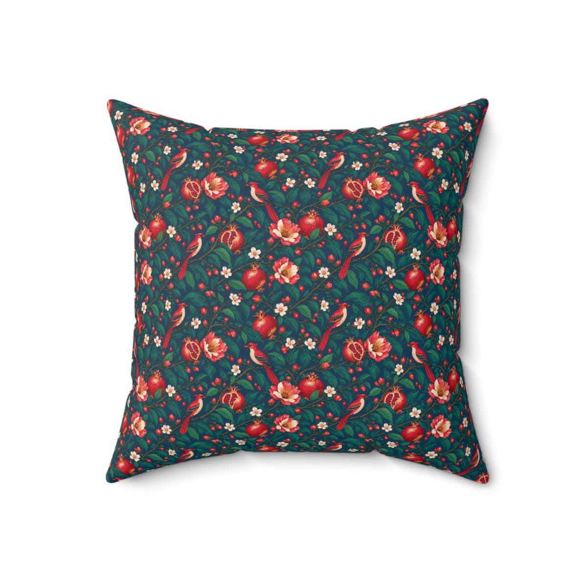 Gilded Orchard Blue Hour Decorative Pillow