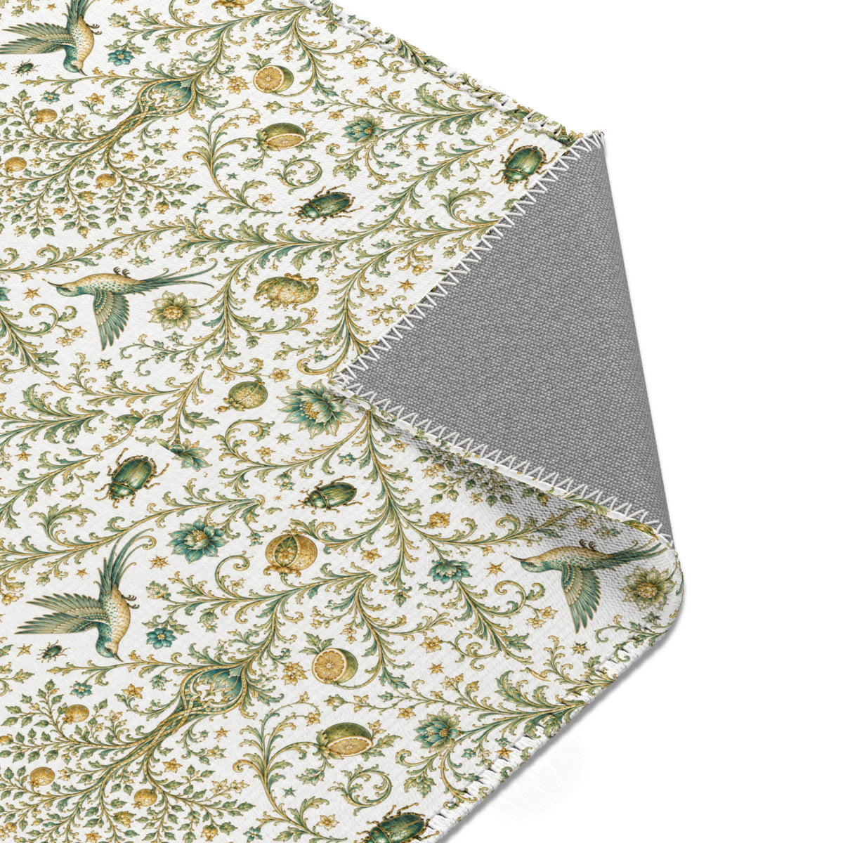 Sacred Canopy Moon Milk Area Rug