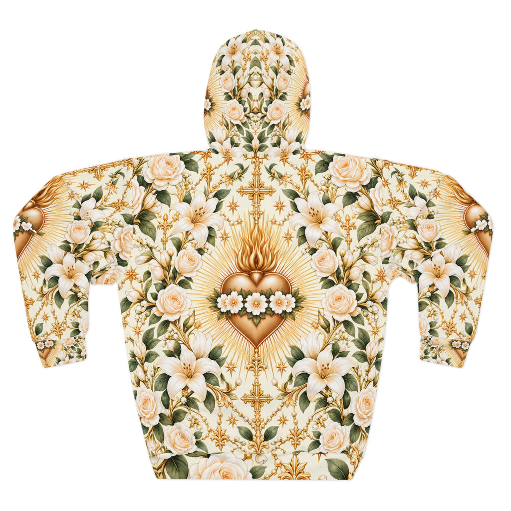 Immaculate Heart Ivory Pullover Hoodie
