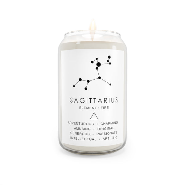 アロマグッズ Cleanse &co. Candles Sagittarius Sagittarius Zodiac Luxe Candle – Holi.Spirits