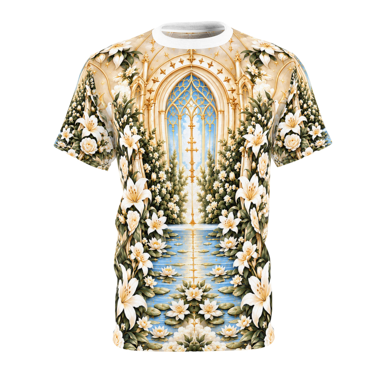 Immaculate Garden Champagne All-over-print T-Shirt