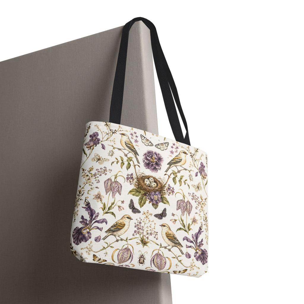 Botanical Bird's Nest Moon Milk Tote Bag