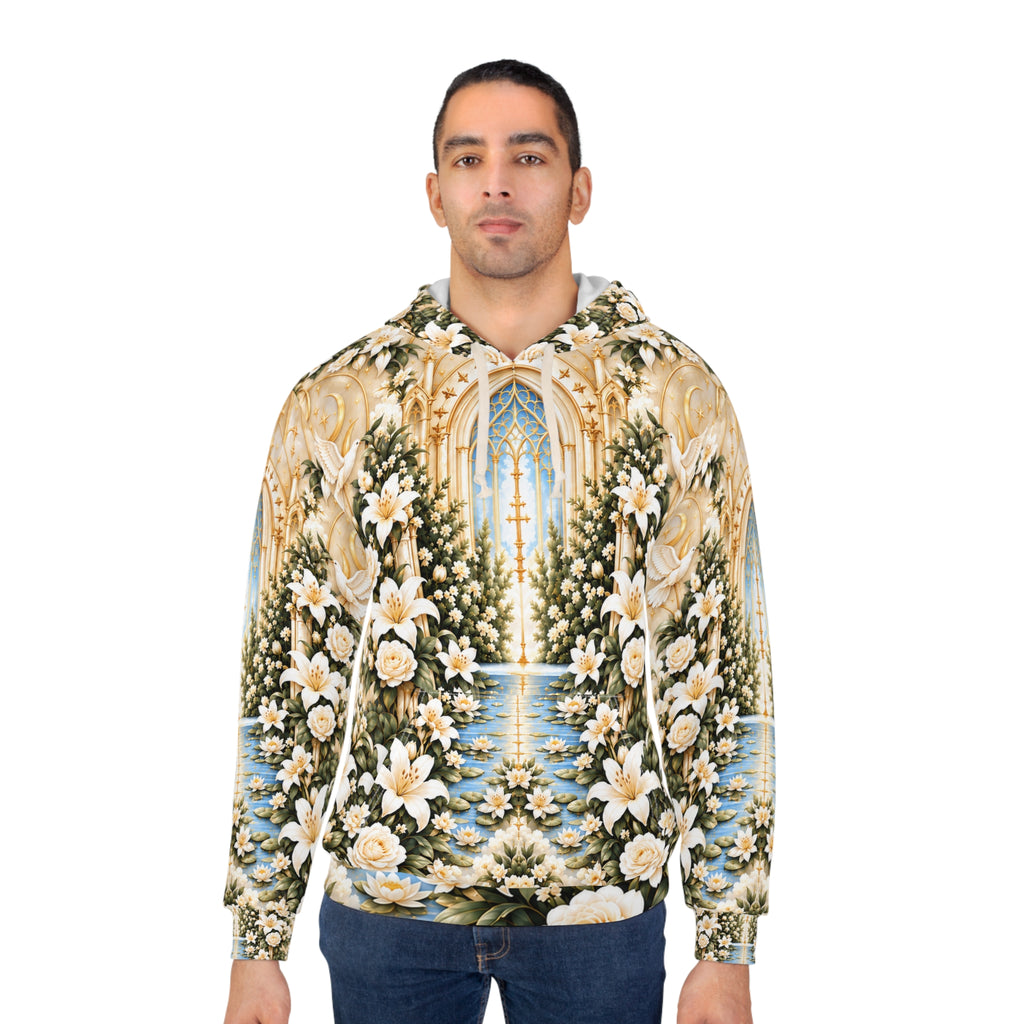 Immaculate Garden Champagne Pullover Hoodie