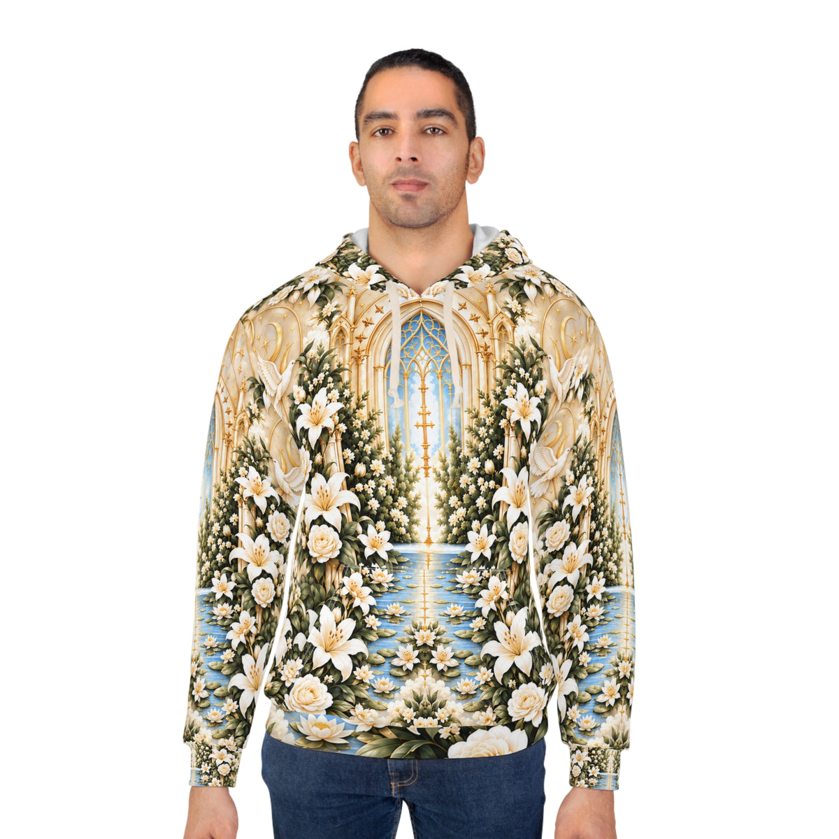 Immaculate Garden Champagne Pullover Hoodie