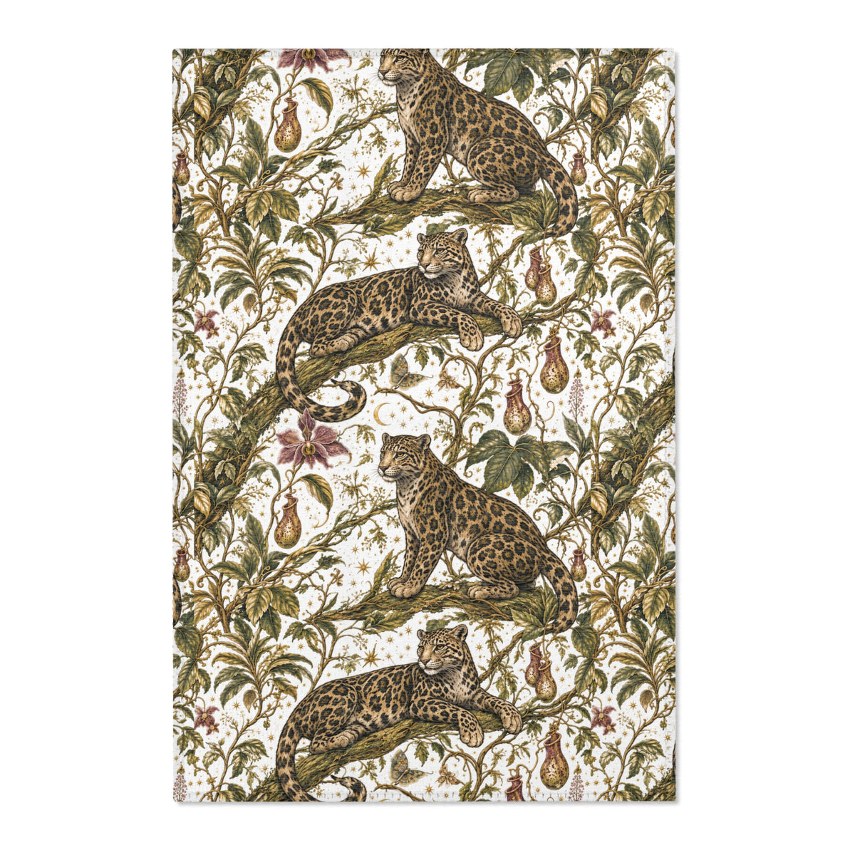 Cloud Leopard Reverie Moon Milk Area Rug