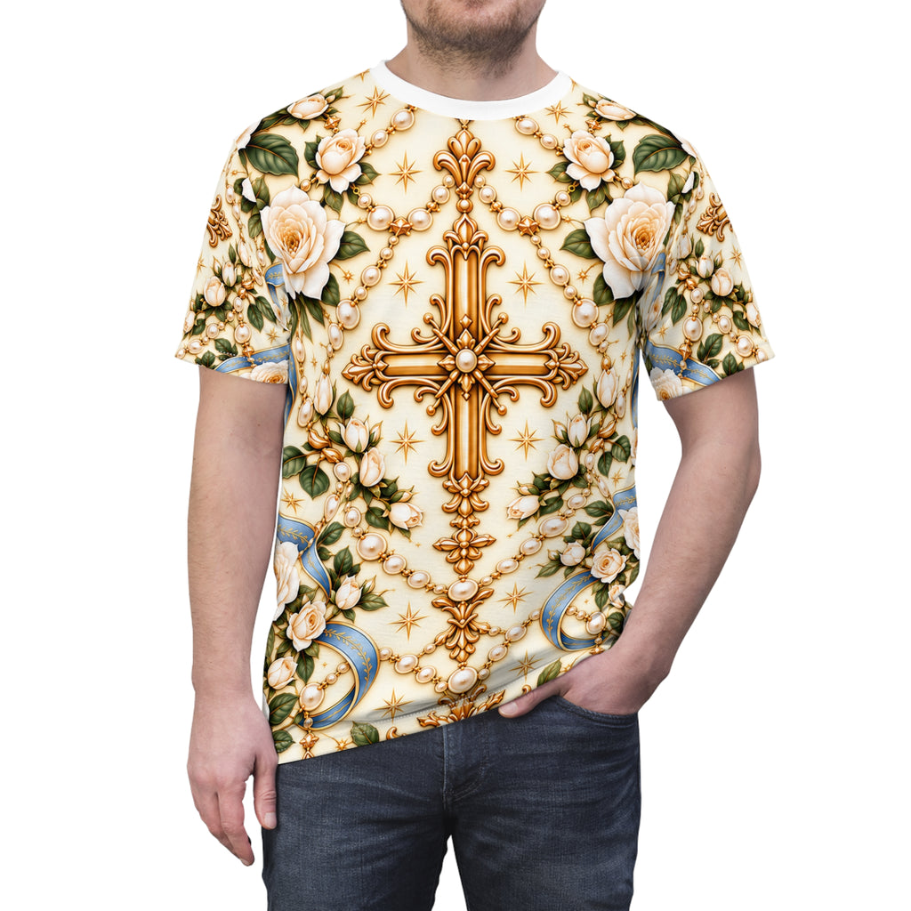 Rosary of Light Ivory All-over-print T-Shirt