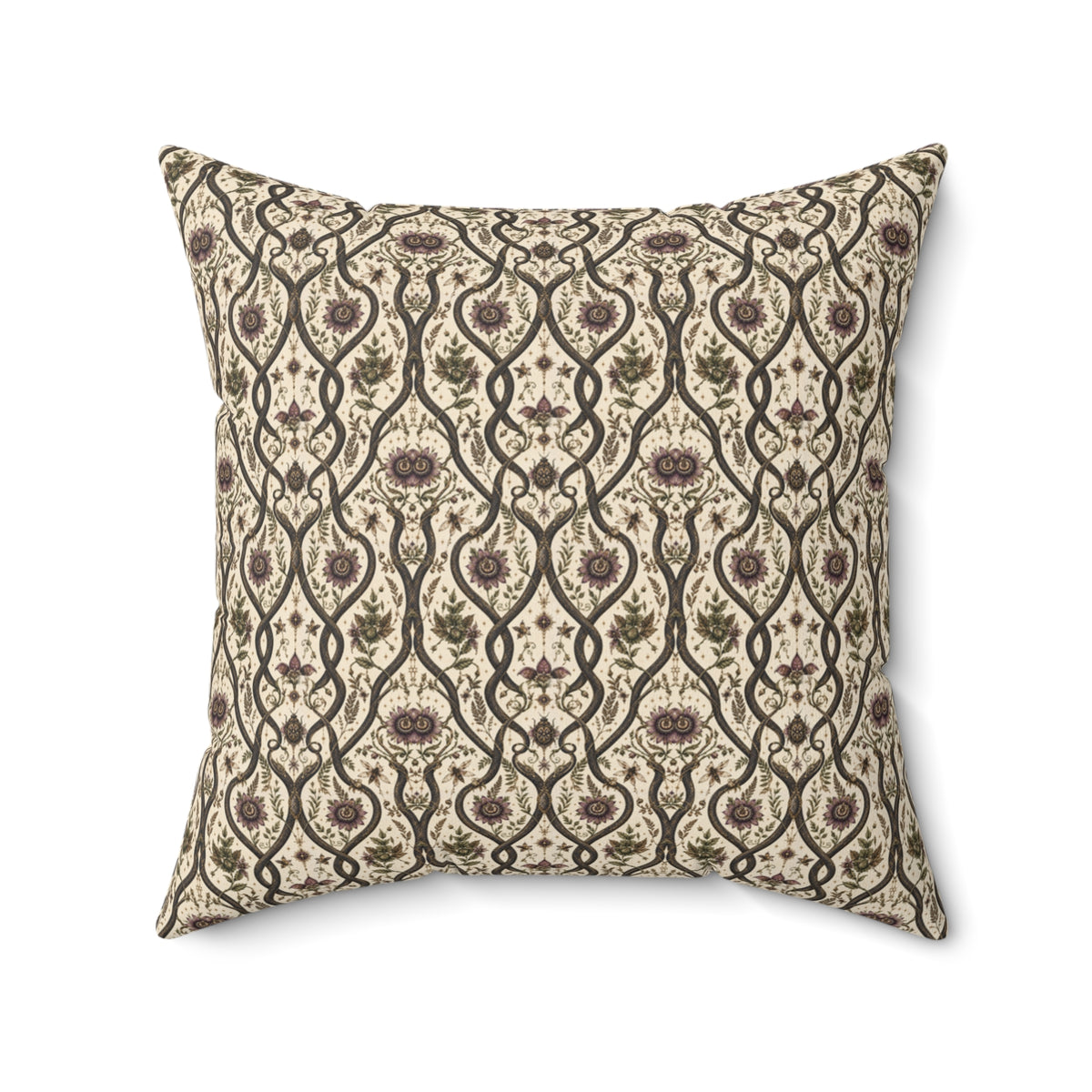 Serpent Conservatory Moon Milk Decorative Pillow