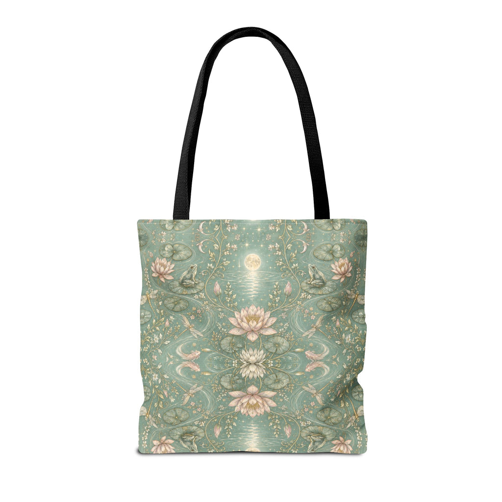 Nymphaea Nocturne Moon Mist Tote Bag
