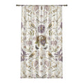 Botanical Bird's Nest Moon Milk Window Curtain