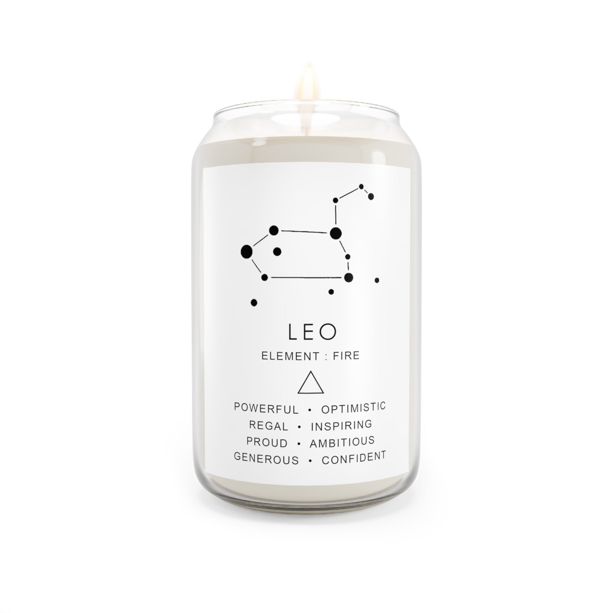 Leo Zodiac Luxe Candle