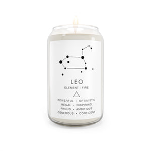 Leo Zodiac Luxe Candle