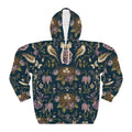 Botanical Bird's Nest Nocturne Pullover Hoodie