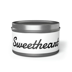 Sweetheart Tin Candle