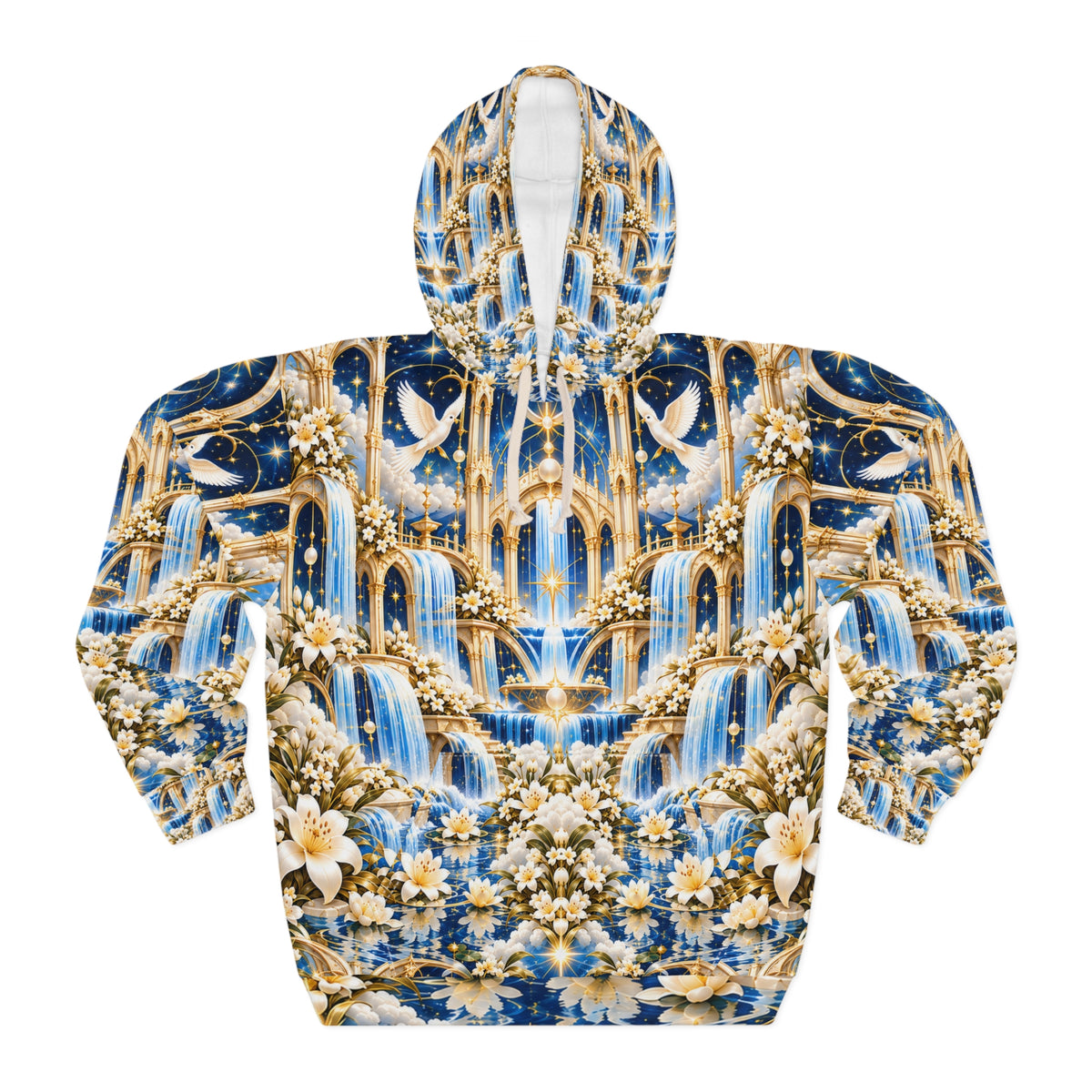 Living Waters Sanctuary Celestial Blue Pullover Hoodie