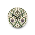 Serpent Conservatory Garden Mist Acrylic Wall Clock