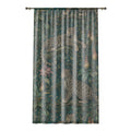 Cloud Leopard Reverie Verdigris Window Curtain
