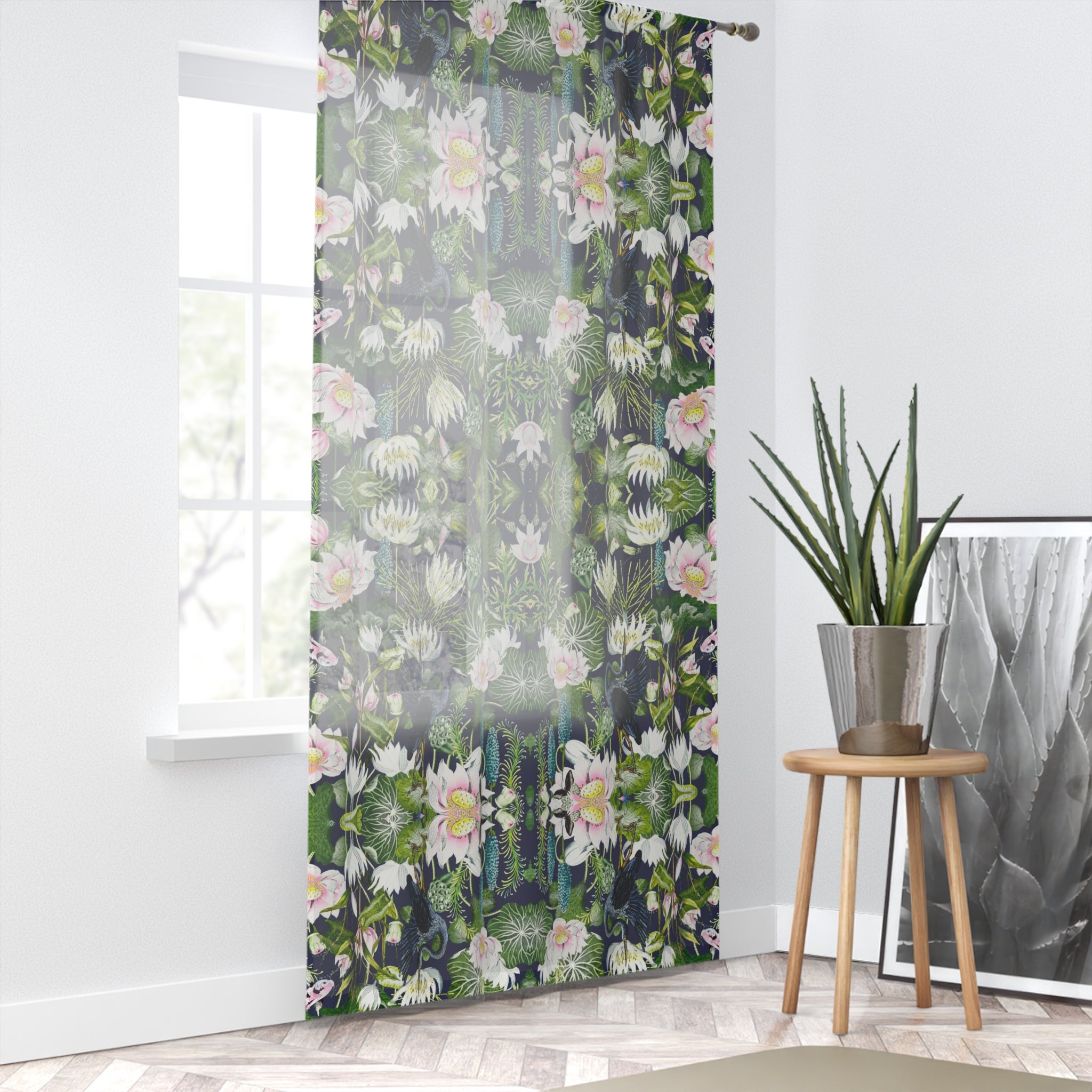 Goddess Pond Window Curtain