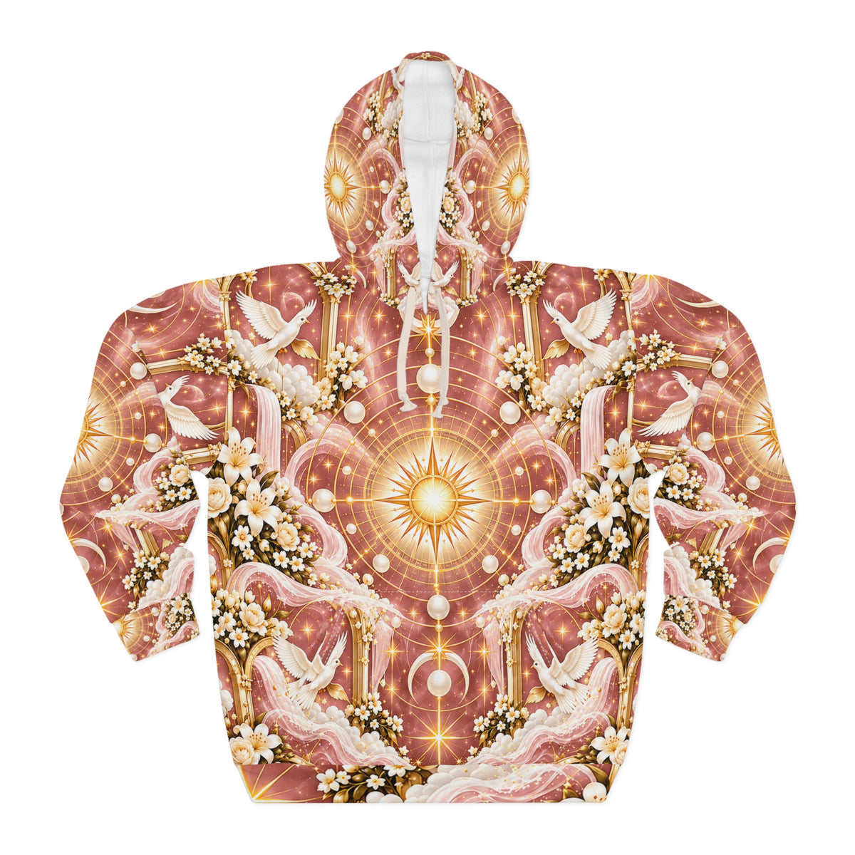 Cosmic Glory Twilight Rose Pullover Hoodie