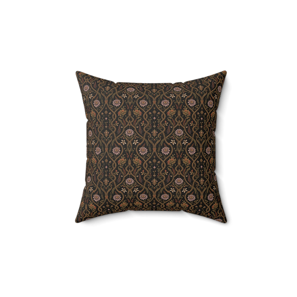 Serpent Conservatory Bronze Nocturne Decorative Pillow