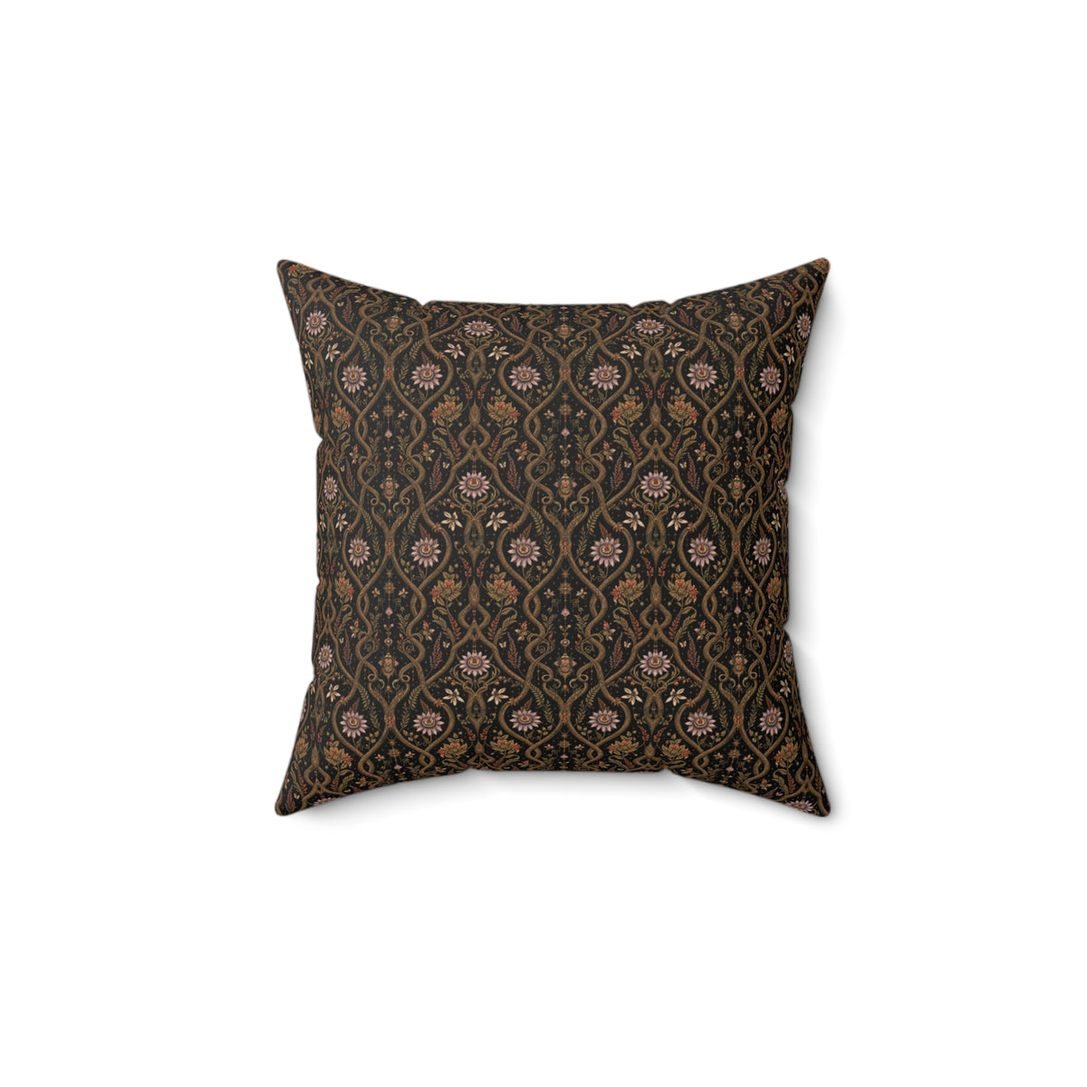 Serpent Conservatory Bronze Nocturne Decorative Pillow