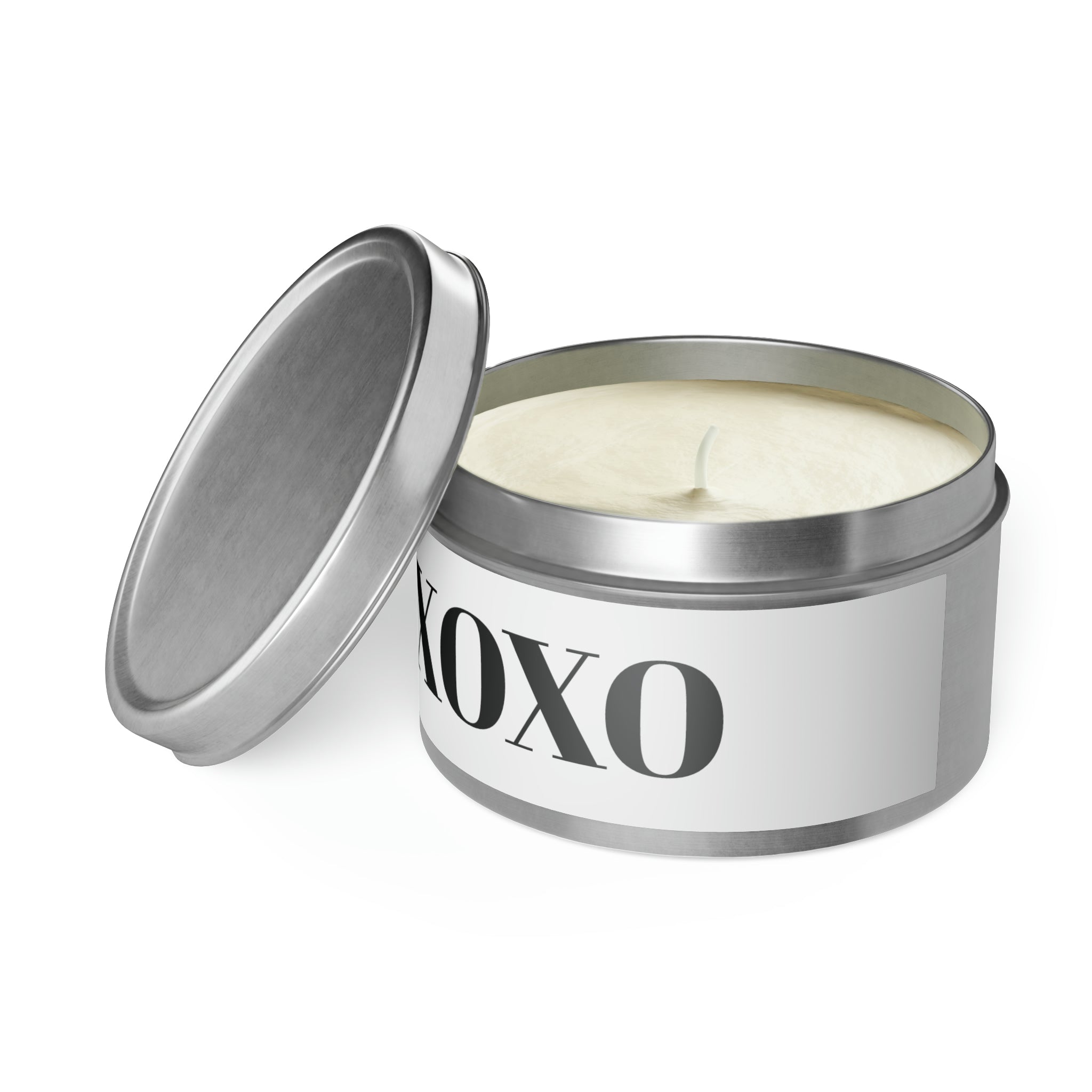 XOXO Tin Candle