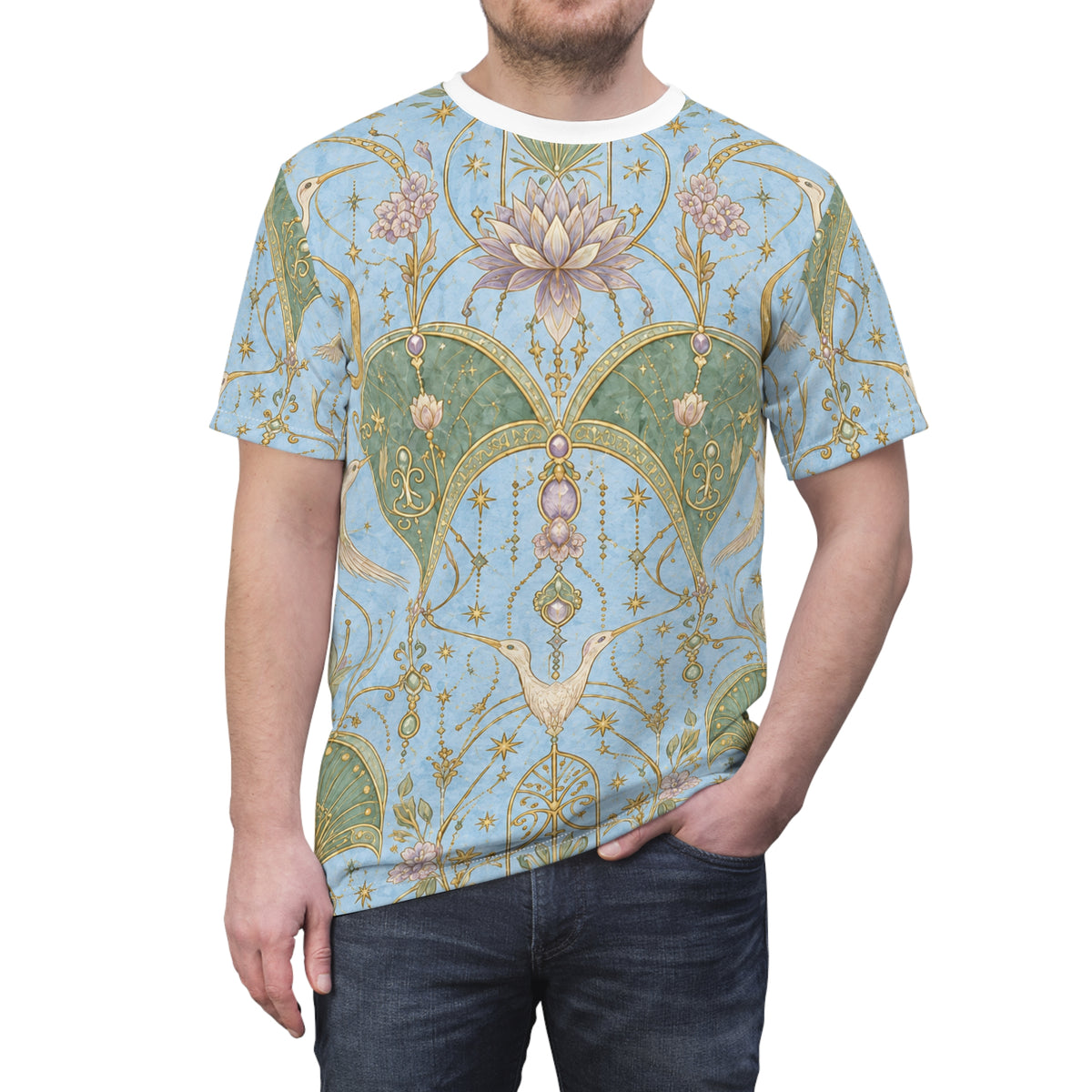 Celestial Aviary Blue Hour T-Shirt