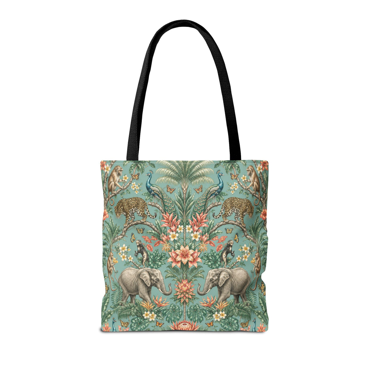 Mystic Jungle Verdigris Jungle Tote Bag