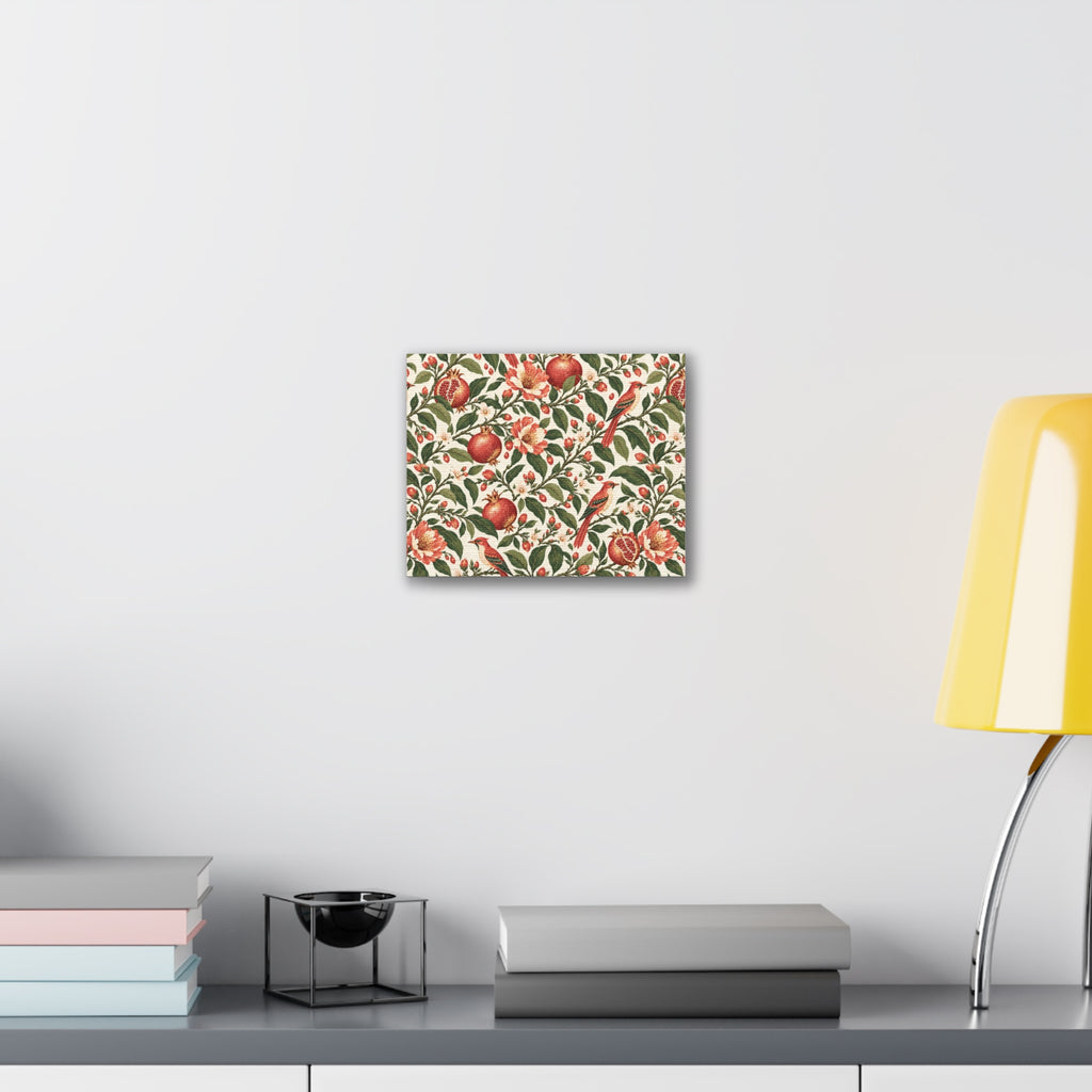 Gilded Orchard Moon Milk Stretched Canvas