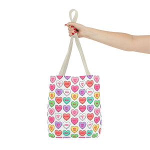 Candy Heart Tote Bag