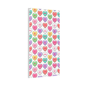 Candy Heart Stretched Canvas