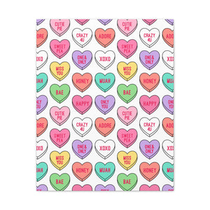 Candy Heart Stretched Canvas