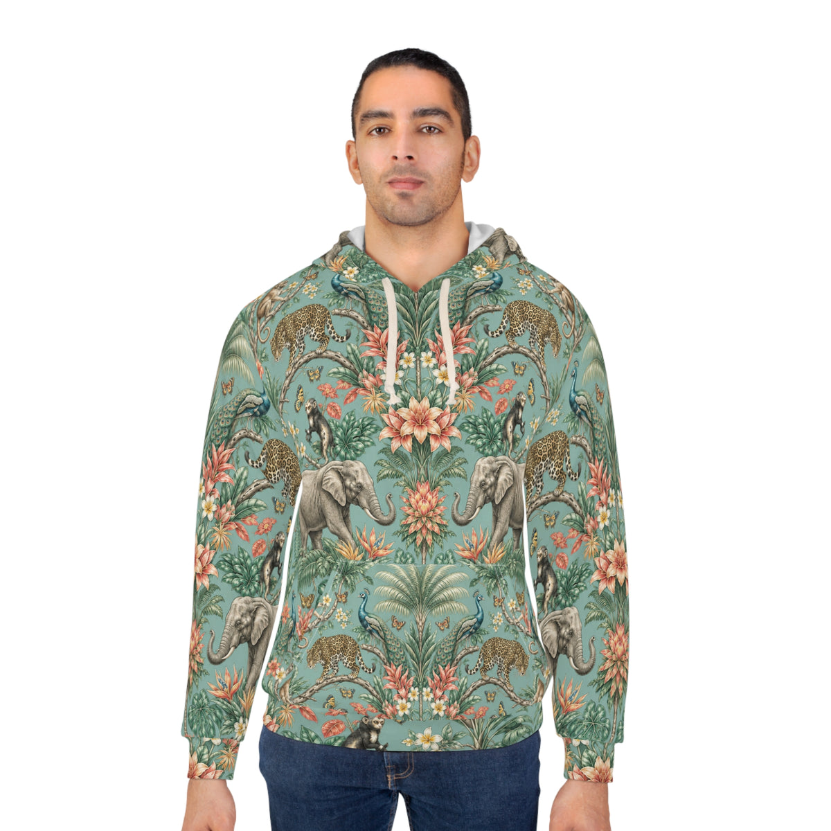 Mystic Jungle Verdigris Jungle Pullover Hoodie