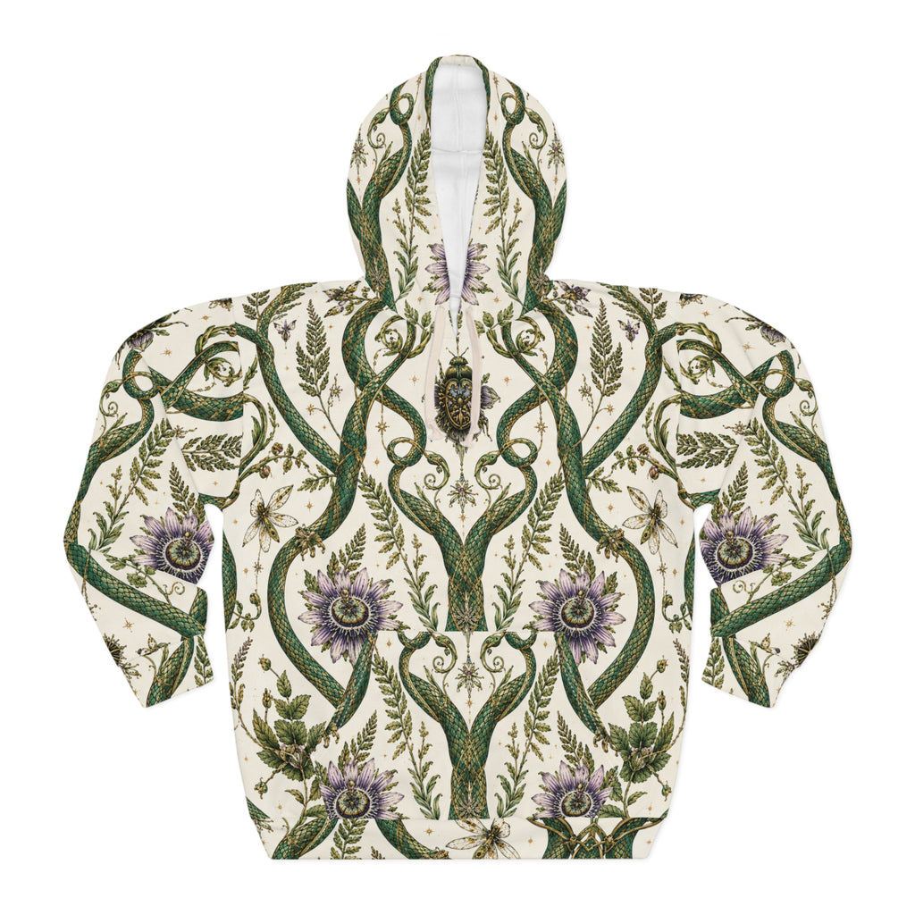 Serpent Conservatory Garden Mist Pullover Hoodie