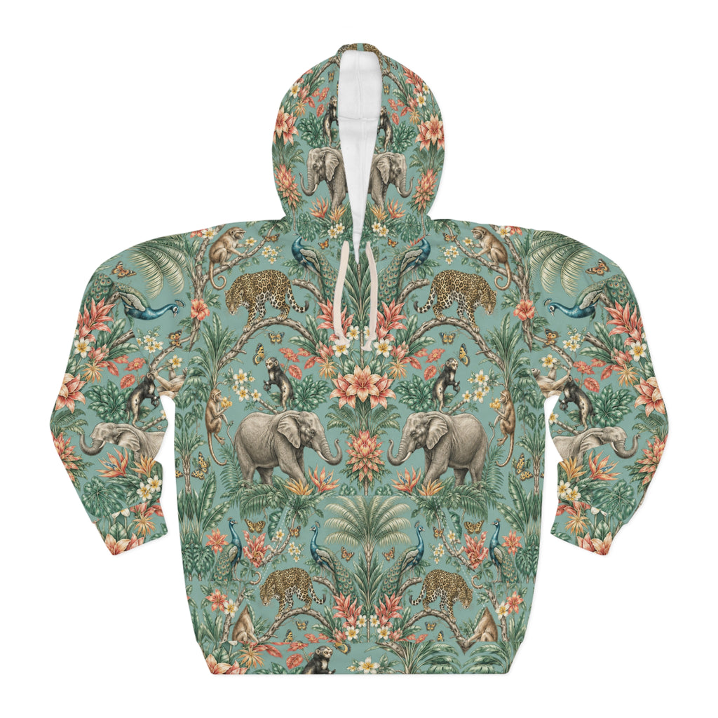 Mystic Jungle Verdigris Jungle Pullover Hoodie