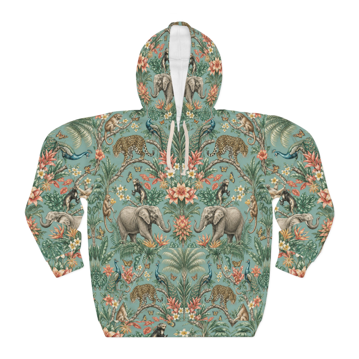 Mystic Jungle Verdigris Jungle Pullover Hoodie