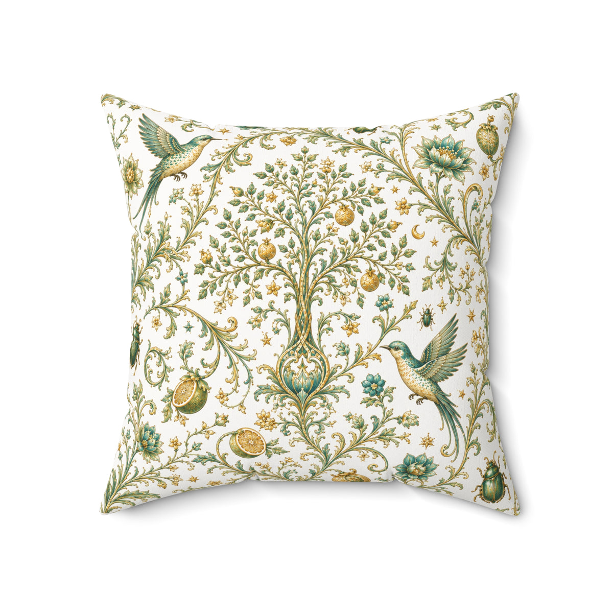 Sacred Canopy Moon Milk Decorative Pillow