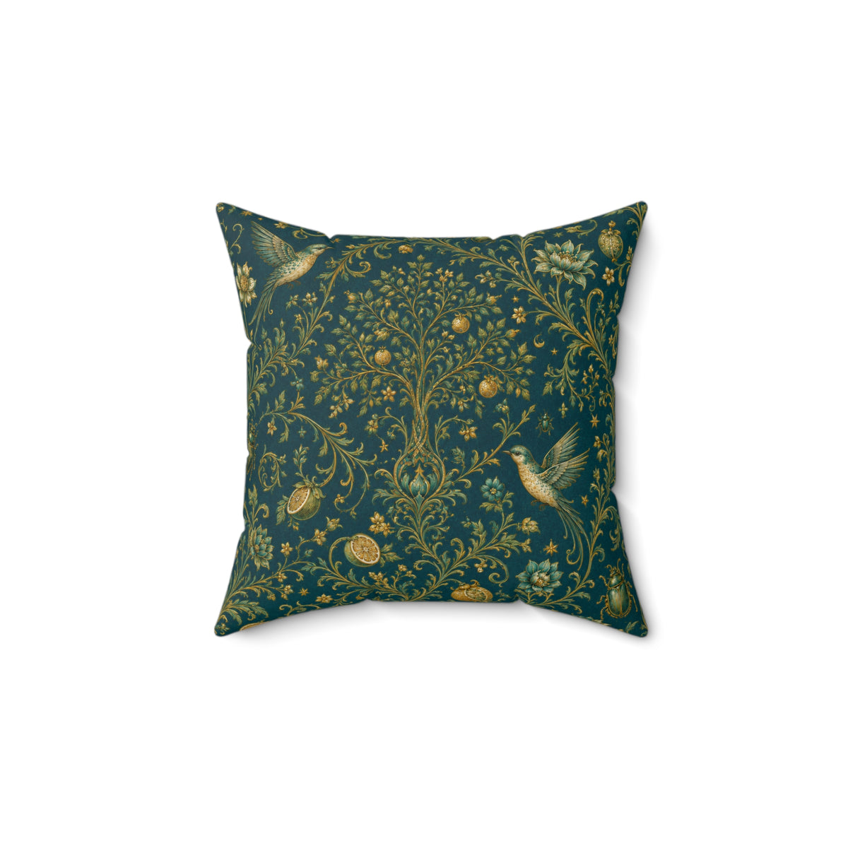 Sacred Canopy Verdigris Decorative Pillow