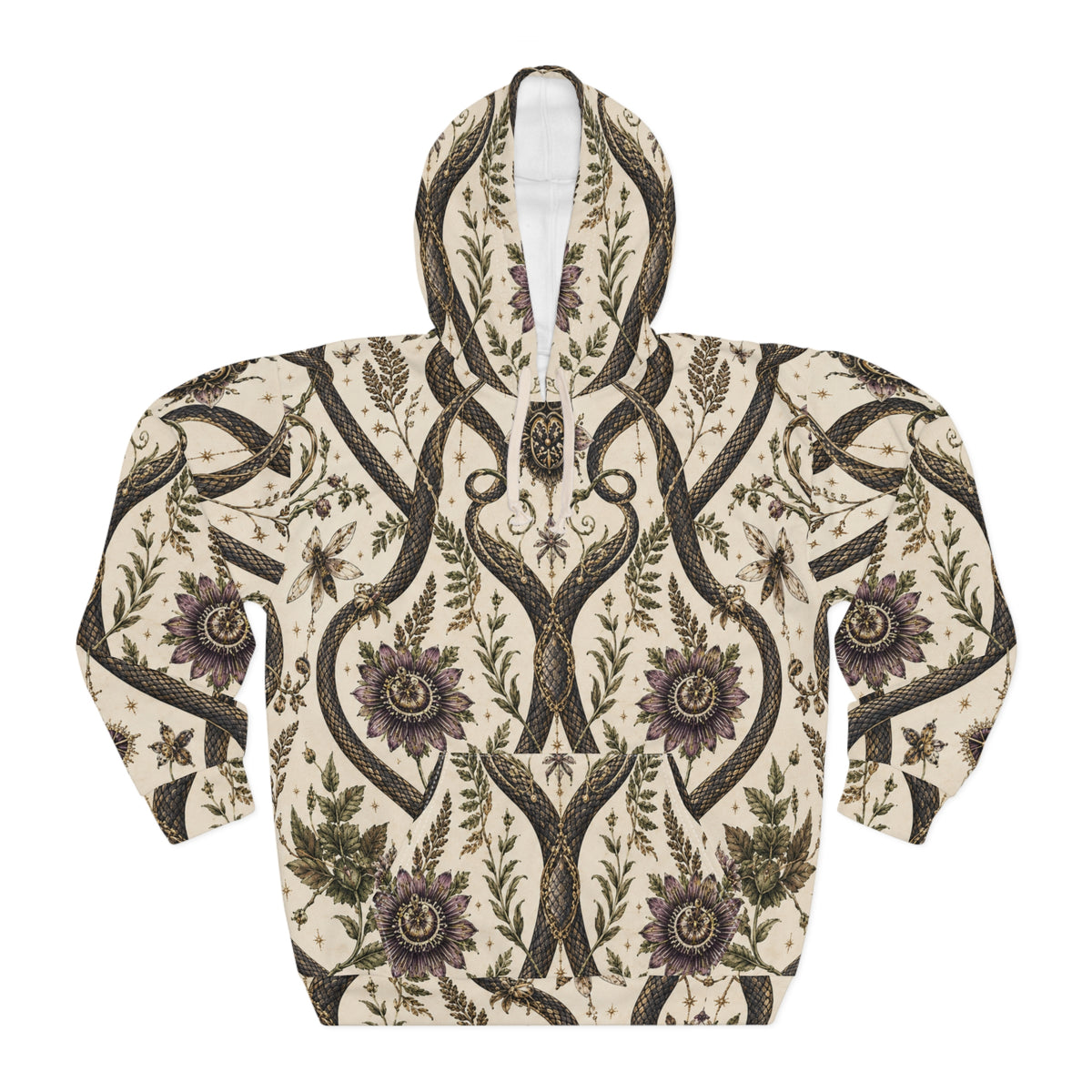 Serpent Conservatory Moon Milk Pullover Hoodie