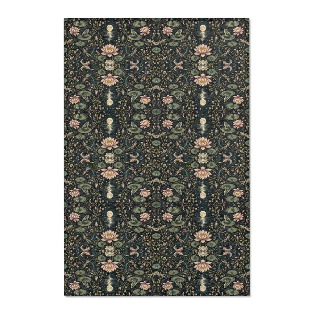 Nymphaea Nocturne Nocturne Area Rug