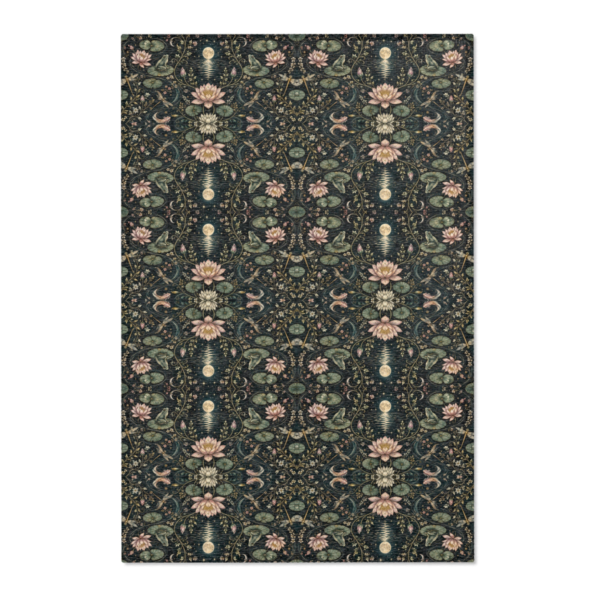 Nymphaea Nocturne Nocturne Area Rug