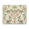 Mystic Jungle Ivory Eden Stretched Canvas