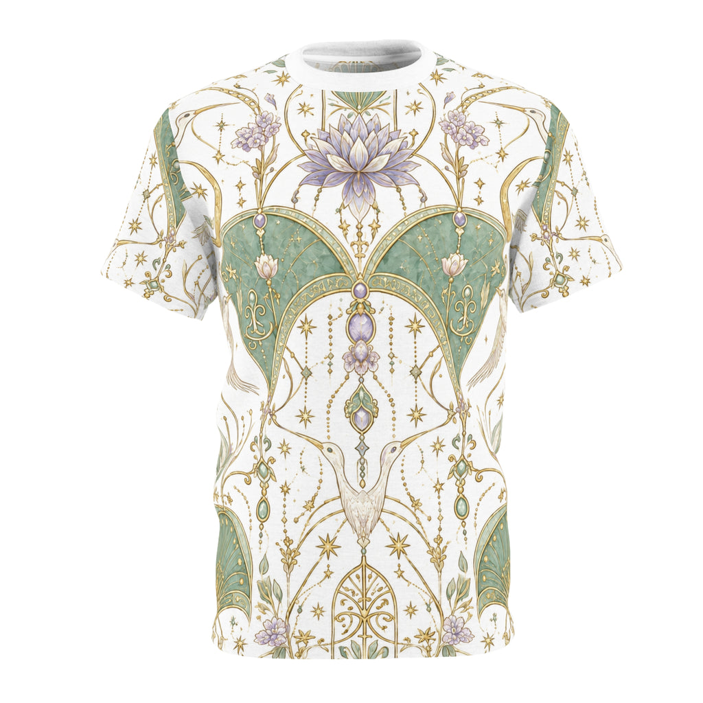 Celestial Aviary Moon Milk T-Shirt