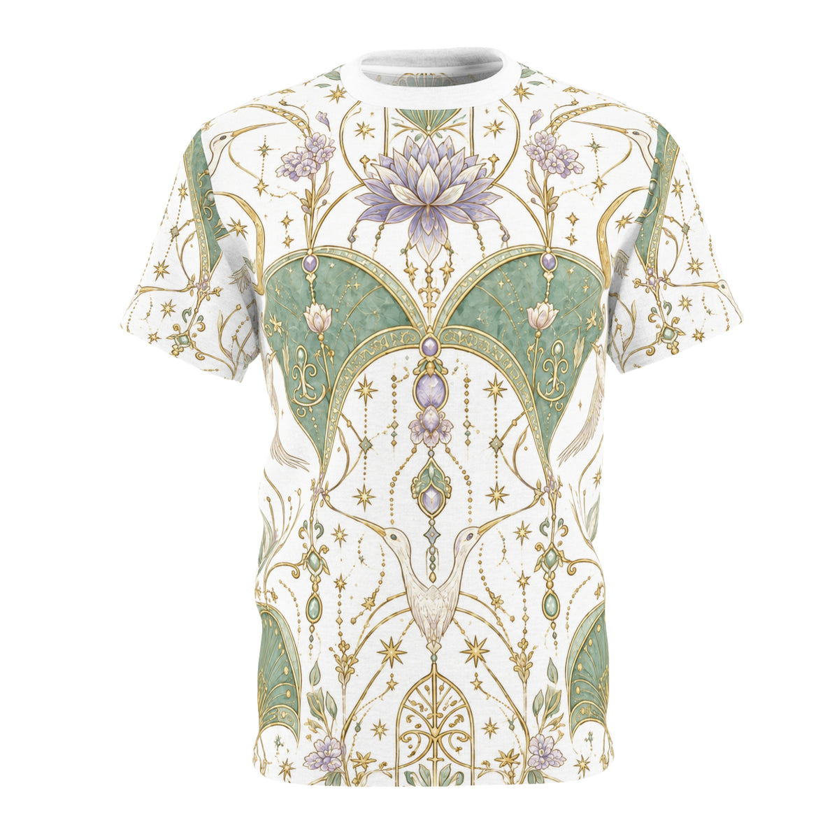 Celestial Aviary Moon Milk T-Shirt
