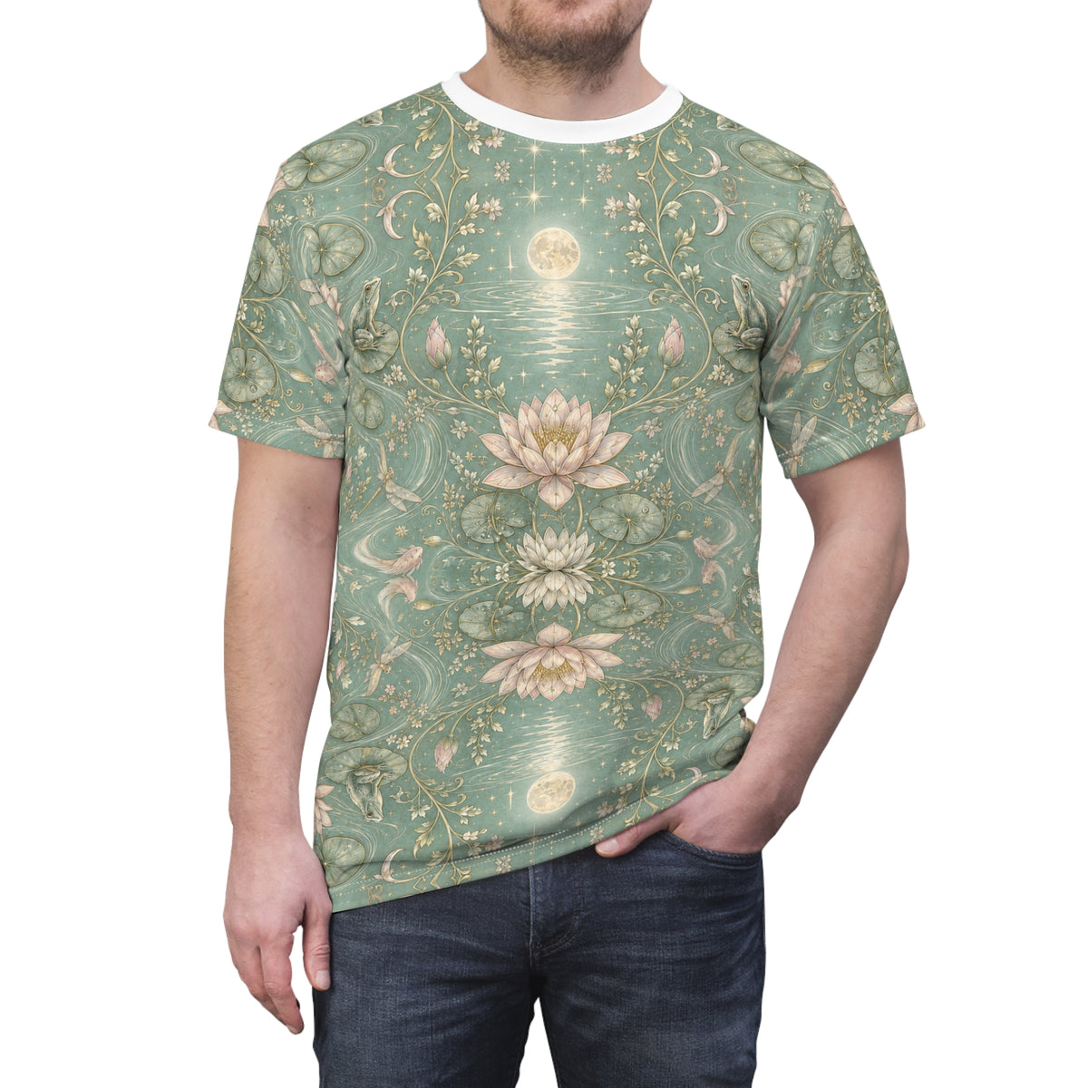 Nymphaea Nocturne Moon Mist T-Shirt