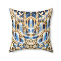 Living Waters Sanctuary Celestial Blue Decorative Pillow